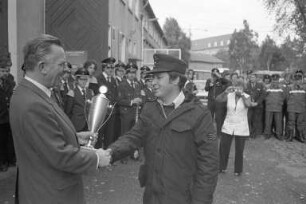 1. "Feuerwehr-Spiele-Olympiade" der Freiwilligen Feuerwehren in Karlsruhe