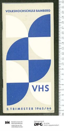 Programm 2. Trimester 1965/1966
