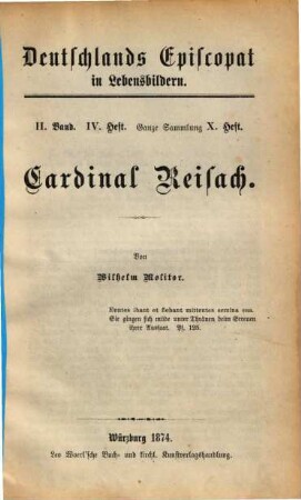 Cardinal Reisach