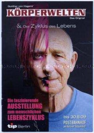 Begleitheft zur Ausstellung "Körperwelten"