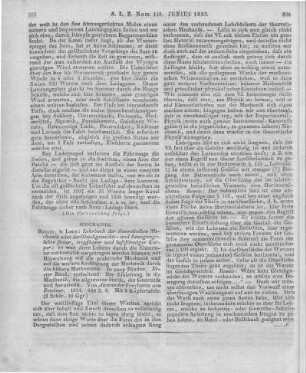Forstner, A.: Lehrbuch der theoretischen Mechanik. Oder der Gleichgewicht- und Bewegungslehre fester, tropfbarer und luftförmiger Körper. Bd. 1-2. So weit diese Lehren durch die Elementamathematik vorgetragen werden können, mit Hinweisung auf die praktische Mechanik und auf die weitere Ausführung der Mechanik durch die höhere Mathematik. Berlin: Laue 1831