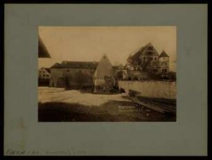 557, Hirrlingen. Wasserschloß, Totalansicht, 1557.