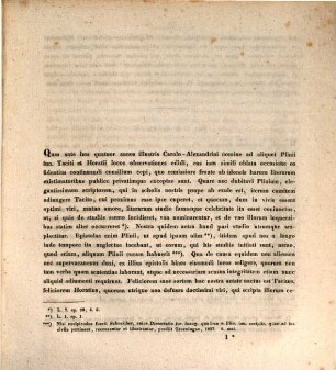 Observationum ad aliquot Plinii iun. Taciti et Horatii locos continuatio