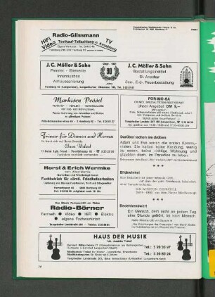 Darüber lachen sie drüben