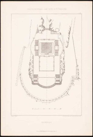 Kaiserdenkmal auf dem Kyffhäuser: Grundriss