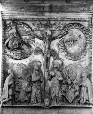 Epitaph für Ludwig Buschler : Epitaph für Ludwig Buschler (1485). Unterreitnau, Sankt Urban und Sankt Silvester
