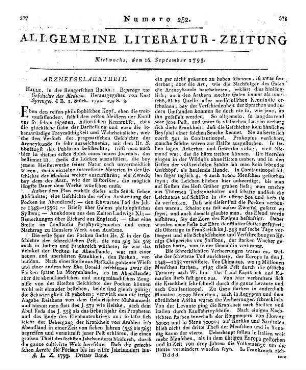 Merkwürdige Geschichten der Freundschaft und Liebe. Halle: Hendel 1795