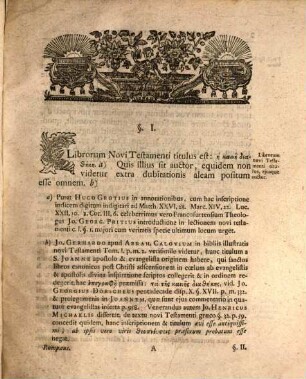 Commentatio Critica Ad Libros Novi Testamenti In Genere