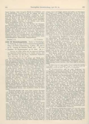 687-689 [Rezension] Friedensburg, Walter (Hrsg.), Archiv für Reformationsgeschichte. Texte und Untersuchungen. 8. Jahrg