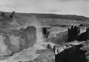 Vigabjargsfoss im Tal der Jökulsá, Island