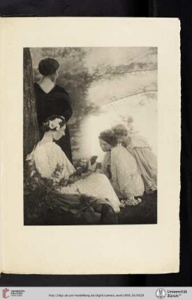 [Alice Boughton, VI. The Seasons, photogravure]
