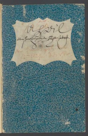 Konversationsheft 12 (ca. 18. April 1820 - ca. 28. April 1820)