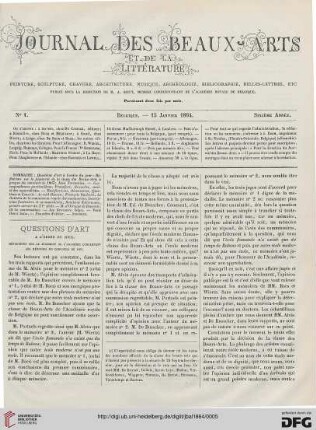Nr. 1 (15 Janvier 1864)