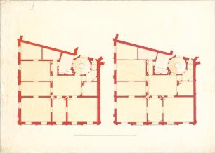 Reiffenstuel, Michael; Gebäudeentwürfe - Grundrisse