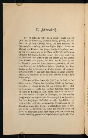 14-21, II. Lebensabriß