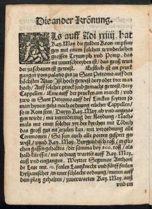 Die ander Krönung.