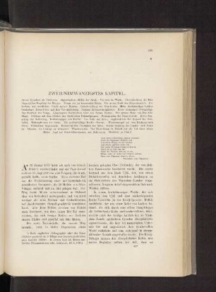 Zweiundzwanzigstes Kapitel.