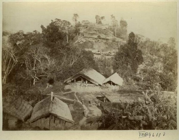 Village view of the Nangte Naga