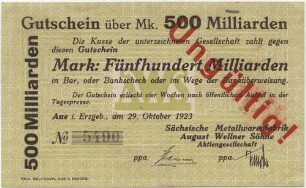 500 Milliarden Mark