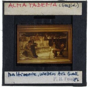 Alma-Tadema, Sappho und Alkaios