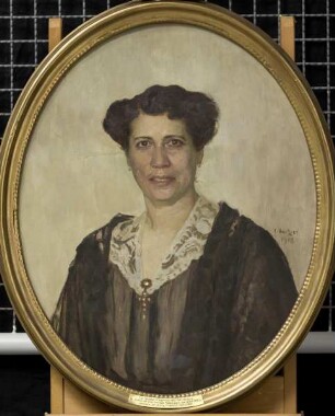 Bildnis der Frau Zenaida Pöppelmann, geborene Brehm