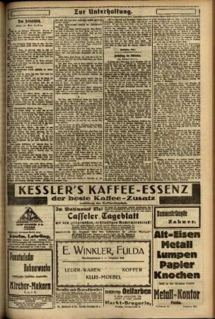 Zweite Ausgabe vom Mittwoch, den 23. April 1924.
