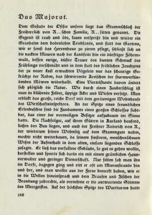 Das Majorat
