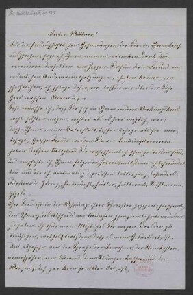 Brief an Franz Wüllner : 25.09.1877