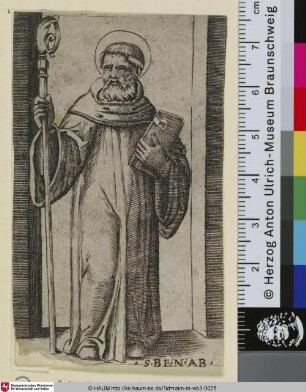[St. Bennon; Der Heilige Benedikt von Nursia]