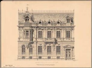 Wohnhaus Leopoldstraße, Karlsruhe: Ansicht