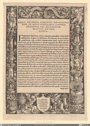 Eximii Doctoris Hieronymi Stridonensis Vita ...