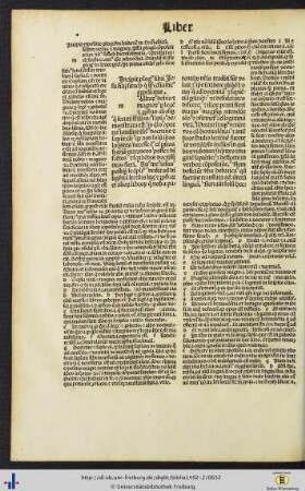 Prologus libri Jesu filij sirach quod Ecclesiasticus appellatur cum expositione