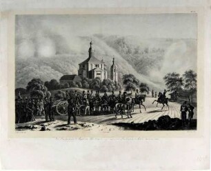Vor Smolensk, den 18. August 1812, aus: “Blatter aus meinen Portefeuille im Laufe des Feldzugs 1812 ...”