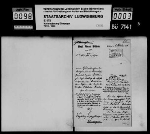 Schuldenwesen der Teilgemeinde Tannhof, Gemeindebezirk Pfahlbronn