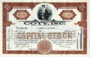 USA, Coty inc, Delaware, Namensaktie 1 Dollar