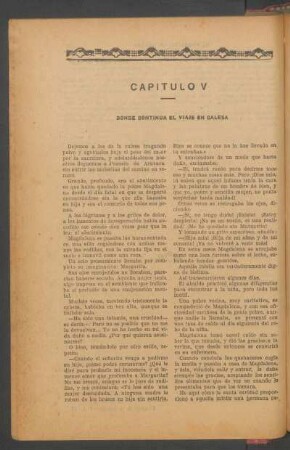 Capítulo V - Donde continúa el viaje en calesa