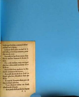 La Description du Plant Dv Theatre faict à Orleans, pour l'assemblée des trois Estatz: auec vn brief discours de la seance des tenans & representans lesdictz Estatz