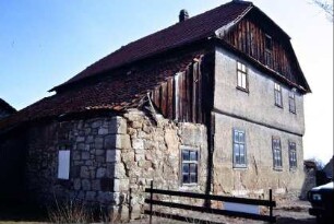 Pfarrhaus, Giebelseite