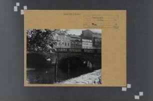 Inselbrücke. Berlin, Mitte, Friedrichsgracht (ab 1969 an dieser Stelle verkürzt)/Märkisches Ufer