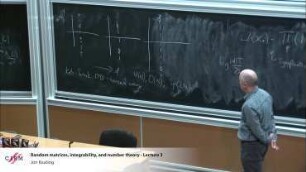 Random matrices, integrability, and number theory - Lecture 3