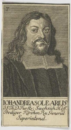 Bildnis des Ioh. Andreas Olearius