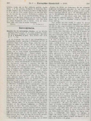 255-261 Unterrichtswesen