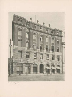 Schultehaus, Hauptansicht