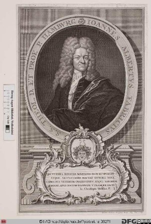 Bildnis Johann Albert Fabricius