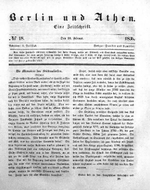1836,18: No. 18