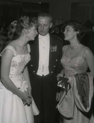 Odile Versois, General [Amédée] Gèze, Vera Molnar [im Maison de France]
