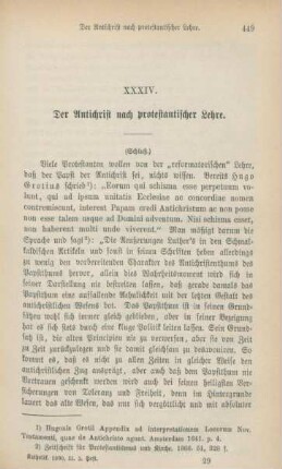 449-464 Der Antichrist nach protestantischer Lehre : II.