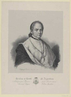 Bildnis des Carolus ab Argenteau