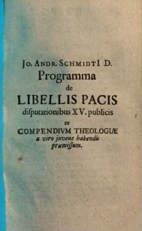 Breviarium theologiae polemicae ...