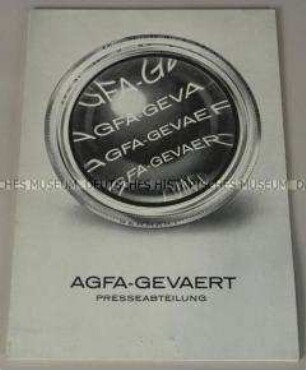 Notizblock mit AGFA-Werbeaufdruck